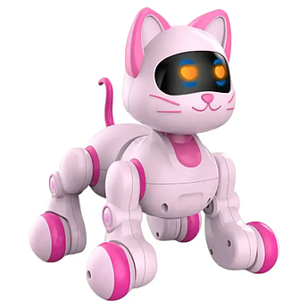 Інтерактивний Кіт-робот, Happy Kitten, на радіокеруванні, рожевий, 6602