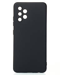 Силіконовий чохол SOFT Silicone Case для Samsung A32 4G (без лого) чорний
