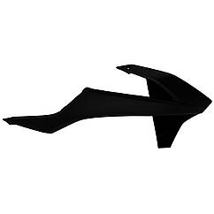 Пластик радіаторів KTM  "16-"19, Polisport, Black