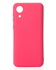 Силіконовий чохол SOFT Silicone Case для Samsung A03 Core (без лого) малиновий