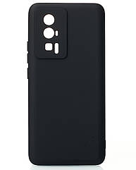Силіконовий чохол SOFT Silicone Case для Xiaomi Poco F5 Pro (без лого) чорний