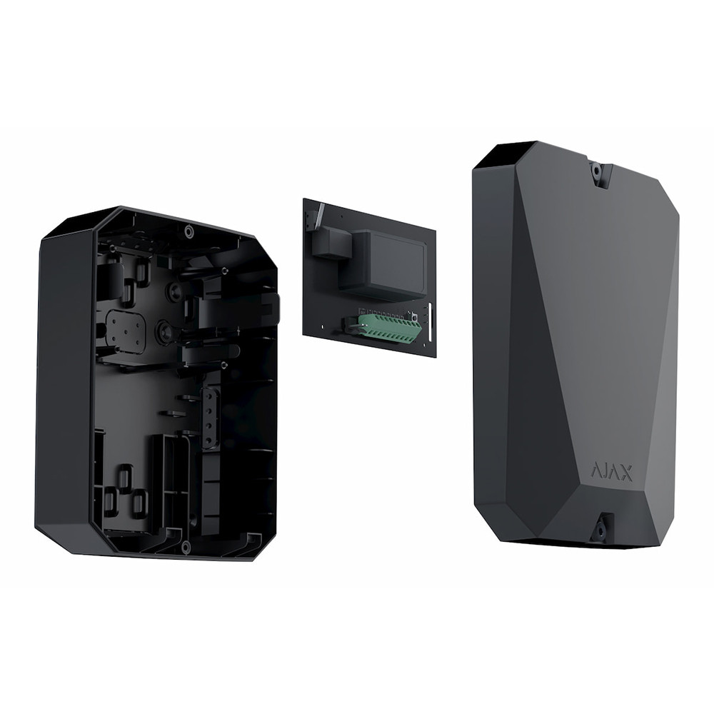 Модуль інтеграції датчиків Ajax vhfBridge (з корпусом) Black, фото 1