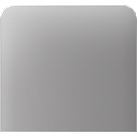 Бічна кнопка для одноклавішного вимикача Ajax SideButton (1-gang) vertical Fog