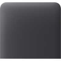 Бічна кнопка для одноклавішного вимикача Ajax SideButton (1-gang) vertical Graphite