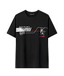 Стильна чоловіча футболка в різних кольорах із принтом UNLIMITED, фото 2