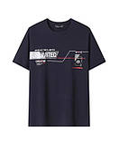 Стильна чоловіча футболка в різних кольорах із принтом UNLIMITED, фото 4