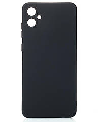 Силіконовий чохол SOFT Silicone Case для Samsung A05/M05 (без лого) чорний