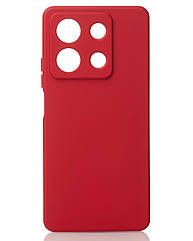 Силіконовий чохол SOFT Silicone Case для Xiaomi Redmi Note 13 5G (без лого) червоний