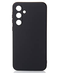 Силіконовий чохол SOFT Silicone Case для Samsung A35 (без лого) чорний