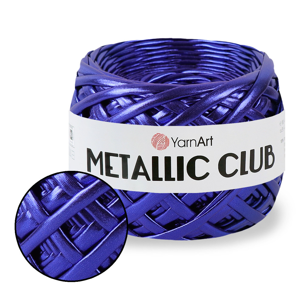 YarnArt Metallic Club, Синий №8119