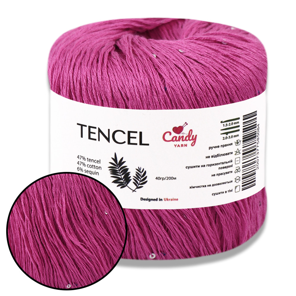 Candy-Yarn Tencel, Рожевий No106