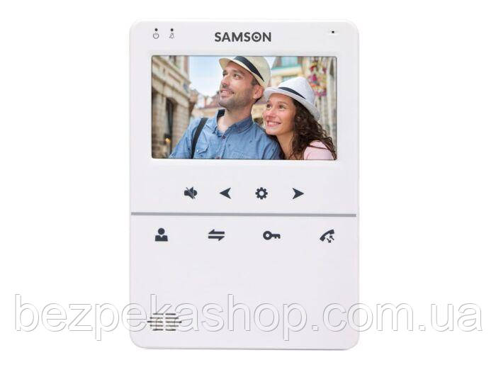 SAMSON SM-7FHD-GTW МОНІТОР ДОМОФОНА 7" FULL HD З WI-FI І СЕНСОРНИМ ЕКРАНОМ (СІРИЙ МЕТАЛІК)