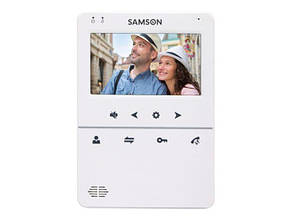 SAMSON SM-7FHD-GTW МОНІТОР ДОМОФОНА 7" FULL HD З WI-FI І СЕНСОРНИМ ЕКРАНОМ (СІРИЙ МЕТАЛІК)