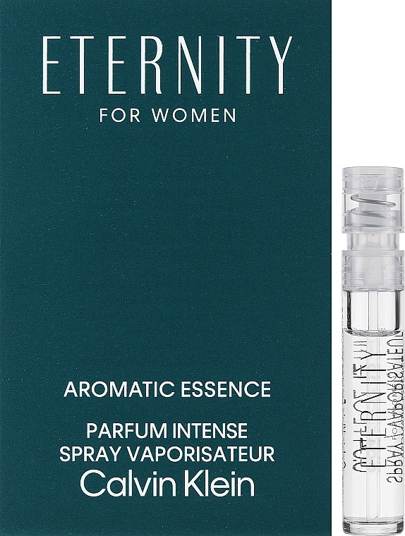 Парфуми для жінок Calvin Klein Eternity Aromatic Essence For Women Parfum Intense 1.2 мл Пробник, фото 1