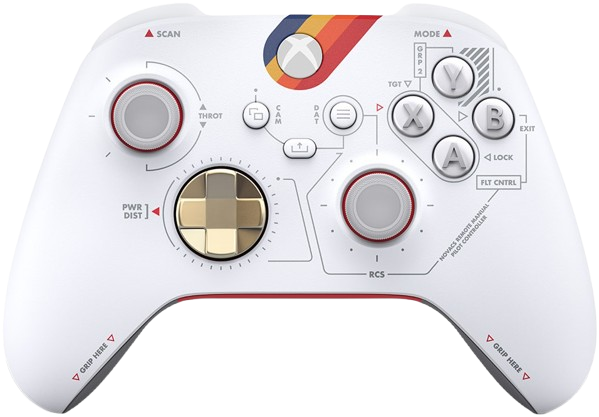 Геймпад безротовий Xbox Series X/S Starfield Limited Edition White (QAU-00108) Б/В, фото 1