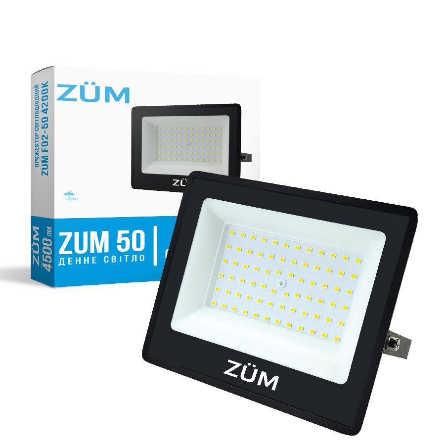 LED прожектор ZUM F02-50 4200K