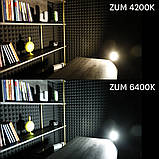 Прожектор світлодіодний 50 вт ZUM F02-50 4200K, фото 4