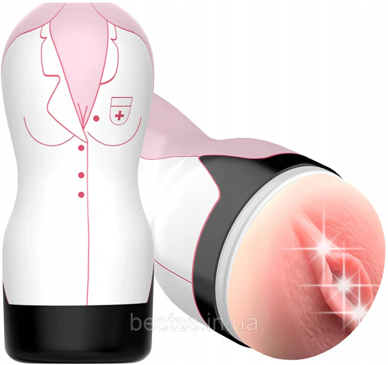 Мастурбатор у колбі у вигляді вагіни Nurse Masturbation Cup 0.2