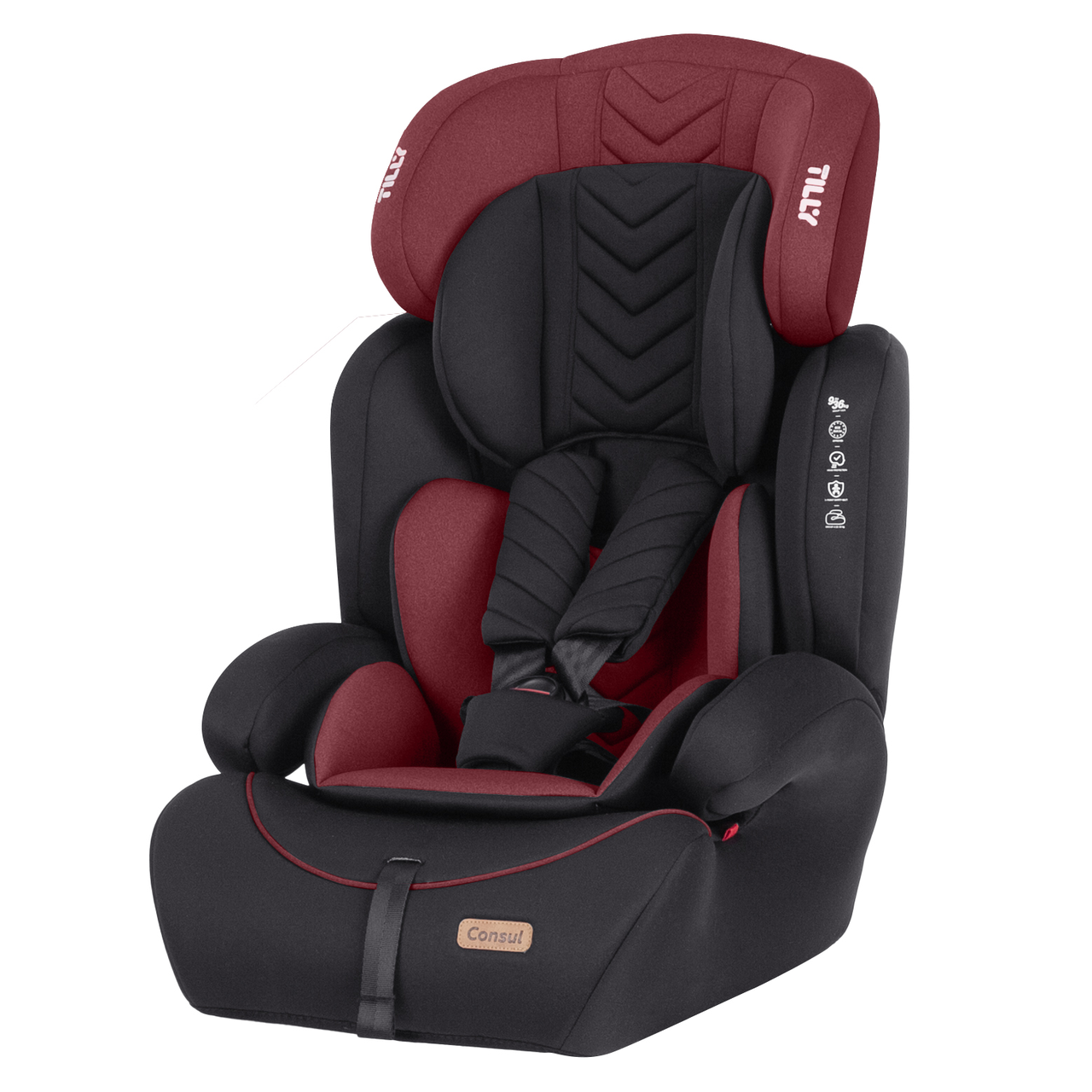 Автокрісло TILLY Consul T-531/4 Red (Тіллі Консул). Від 9 до 36кг, фото 1