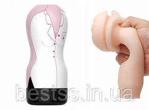 Мастурбатор у колбі у вигляді вагіни Nurse Masturbation Cup 0.2, фото 3