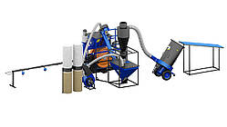 Брикетувальник "Ecopress" із подрібнювачем соломи ДР-1000