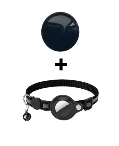 Розумна Bluetooth мітка Xiaomi маячок локатор, Смарт трекер для пошуку та моніторингу тварин кота собаки питомця з нашийником