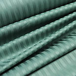 Страйп сатин темний евкаліпт 1*1см ширина 240 см № SB-2048, фото 3