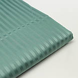 Страйп сатин темний евкаліпт 1*1см ширина 240 см № SB-2048, фото 6