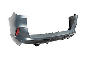 Задній бампер з дифузором в стилі X5M F95 (2018-2022) для бмв X5 G05 2019- рр