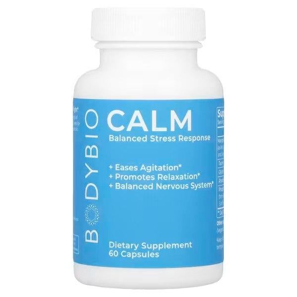 BodyBio Calm / Підтримка нервової системи та зниження стресу 60 капсул