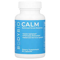 BodyBio Calm / Підтримка нервової системи та зниження стресу 60 капсул