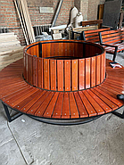 Паркова кругова лавка «Роялта Преміум» 2 м, фото 5
