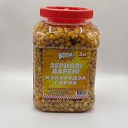 Варені зернові Spood Boom 3 літри (горох оригінал) Горох — кукурудза