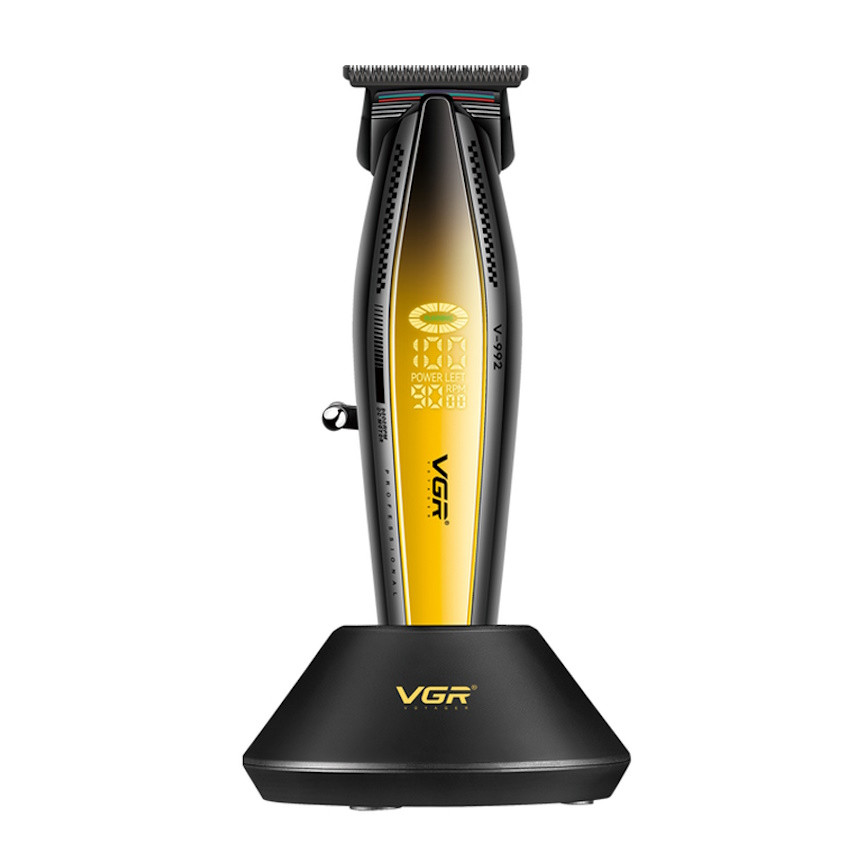 Професійний тример для стрижки та окантовки VGR Professional Gold (V-992-GO), фото 1