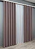 Комплект штор (2шт. 1,5х2,7м.) із колекції "Bagema Rvs". Колір пудровий. Код 1245ш 33-0062, фото 4