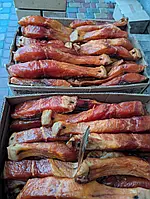 Стейки товстолоба Х/К натуральне копчення