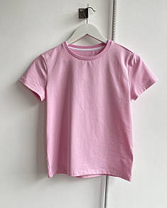 Рожева жіноча футболка базова