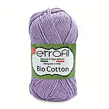 Пряжа Bio Cotton/Біо Котон, бузковий 10404, Etrofil, фото 3