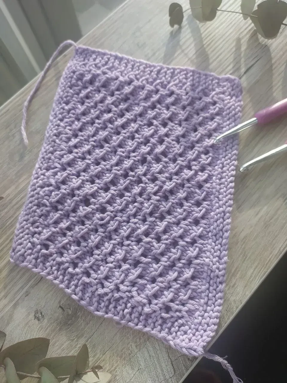 Пряжа Bio Cotton/Біо Котон, бузковий 10404, Etrofil, фото 1