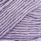 Пряжа Bio Cotton/Біо Котон, бузковий 10404, Etrofil, фото 4