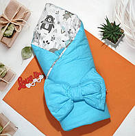 Ковдра конверт для новонародженого всесезонна бавовна Туреччина