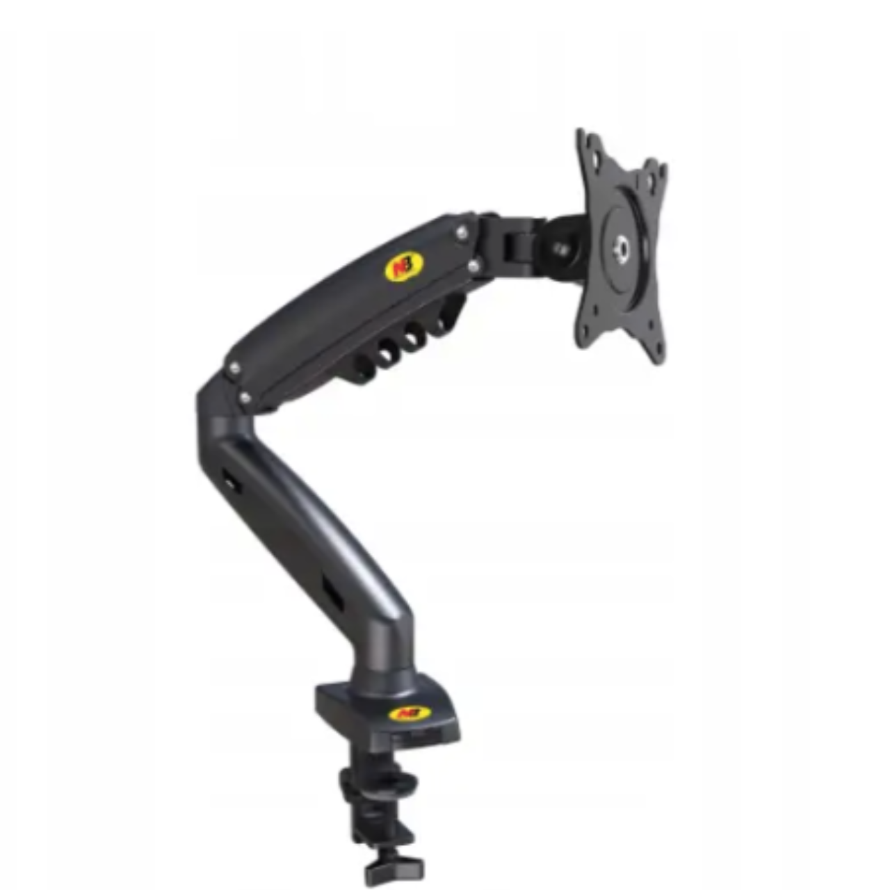 Кронштейн для монітора NB F80 v.5 2024 (17–30 дюймів, до 9 кг, VESA, чорний, з отвором під USB