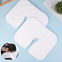 Серветка одноразова Накладка для масажного столу Білий 100 шт 35х28 см Одноразові серветки для підголівника