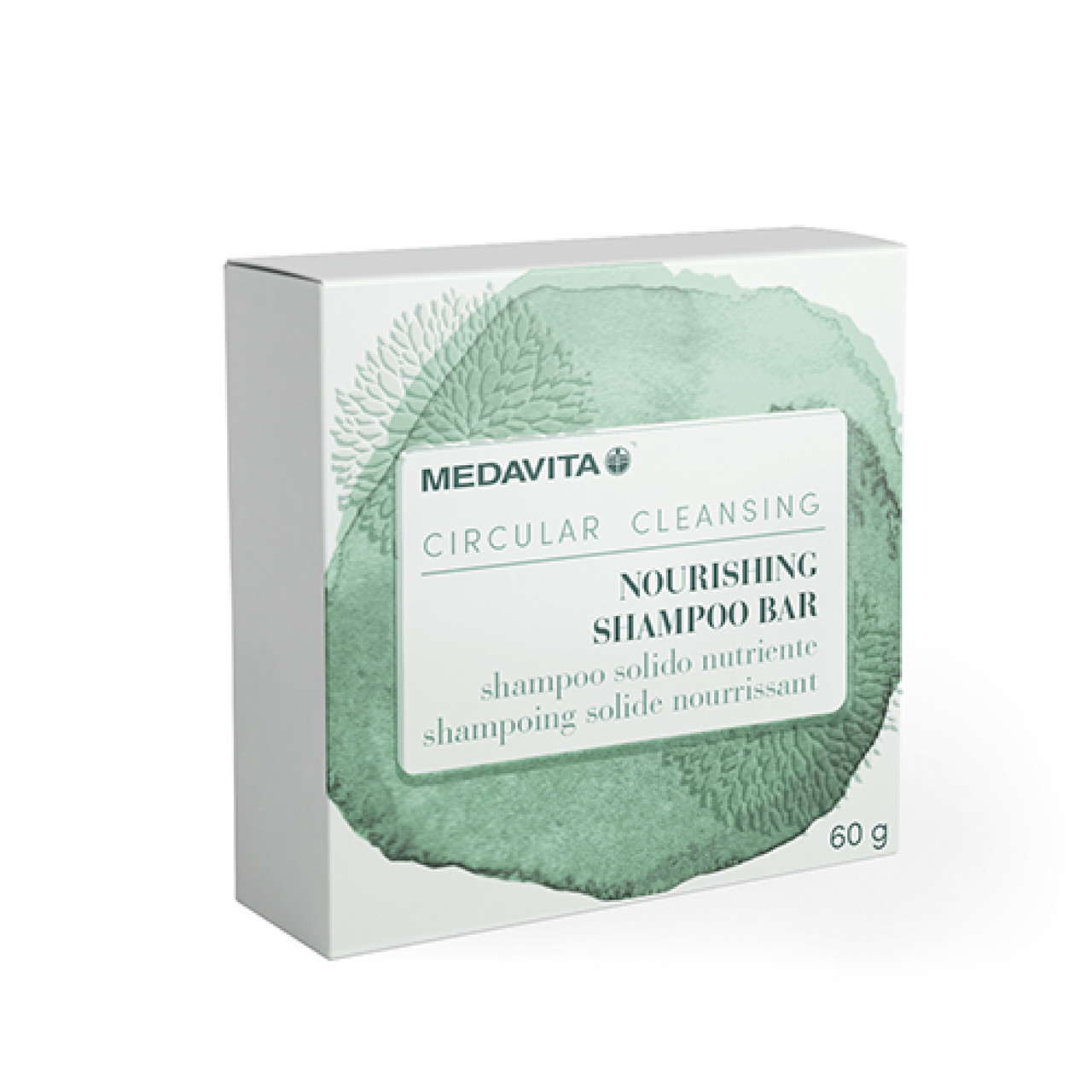 Твердий шампунь ніжний поживний для сяйливого волосся Medavita NOURISHING SHAMPOO BAR