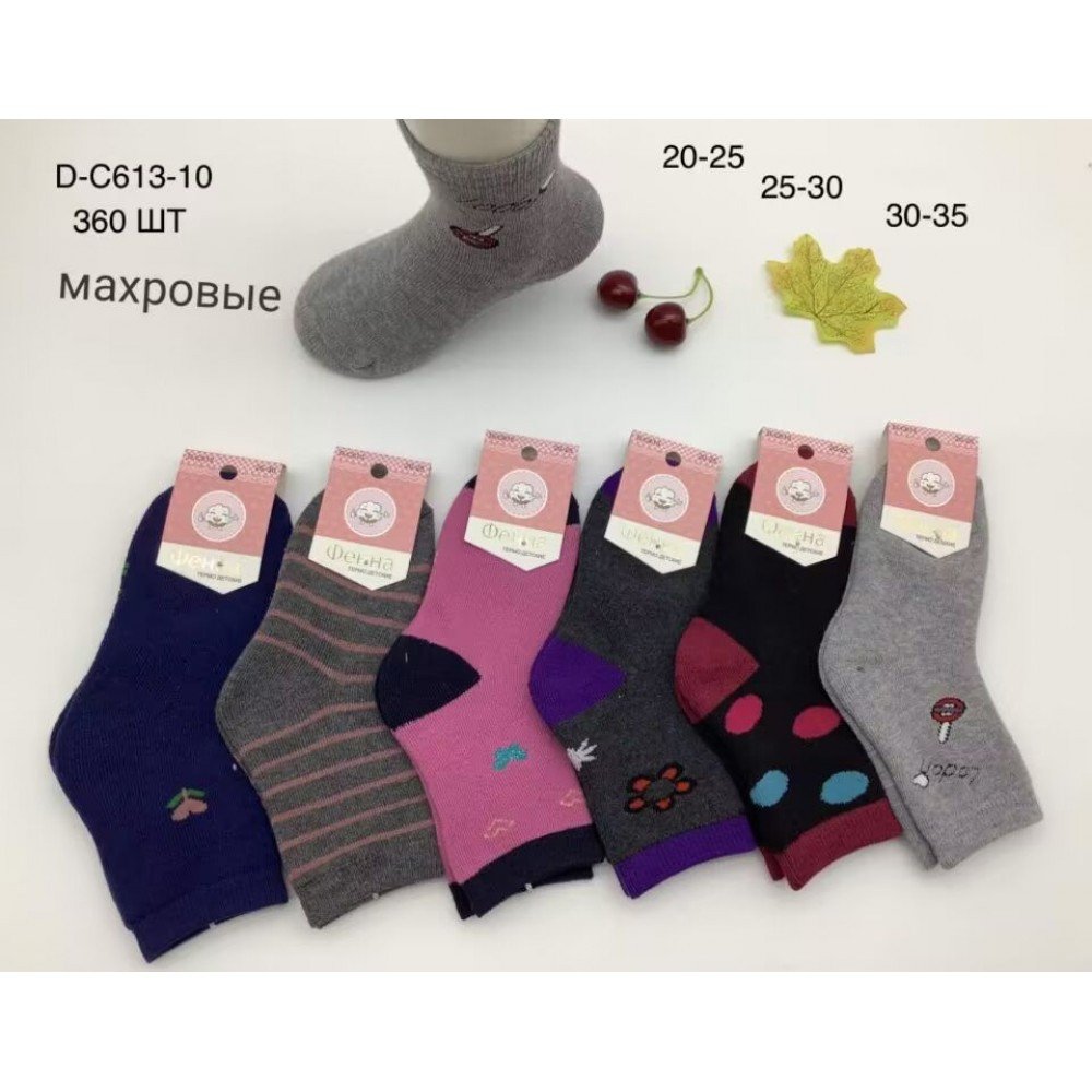 Набір теплих дитячих шкарпеток 20-25 за взуттям (27987), фото 1