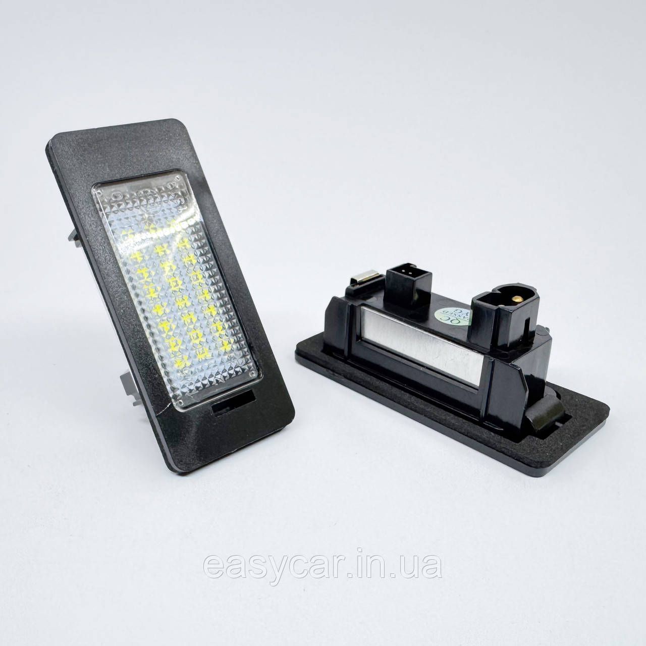 Штатна LED-підсвітка номерних знаків BMW E81, E90, E60, X1/E84, X5/E70, X6/E71