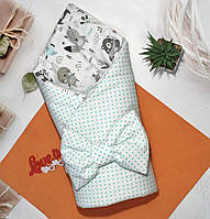 Ковдра конверт для новонародженого всесезонна бавовна Туреччина