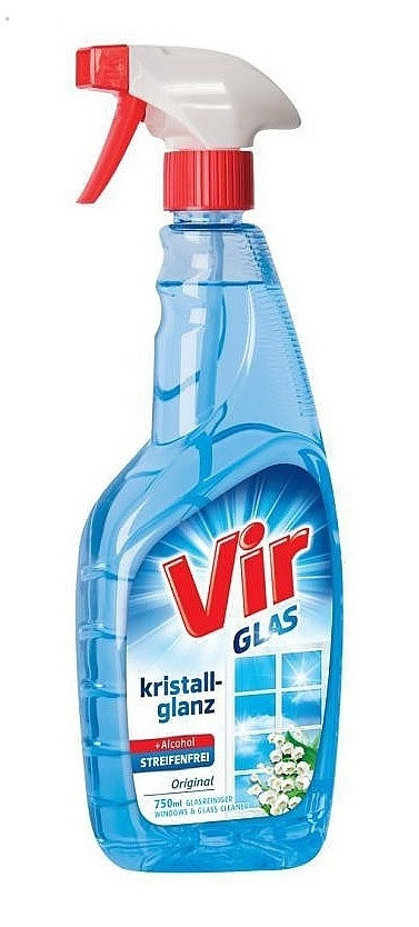 Засіб для миття скла Vir (тригер) 750 мл (blue)