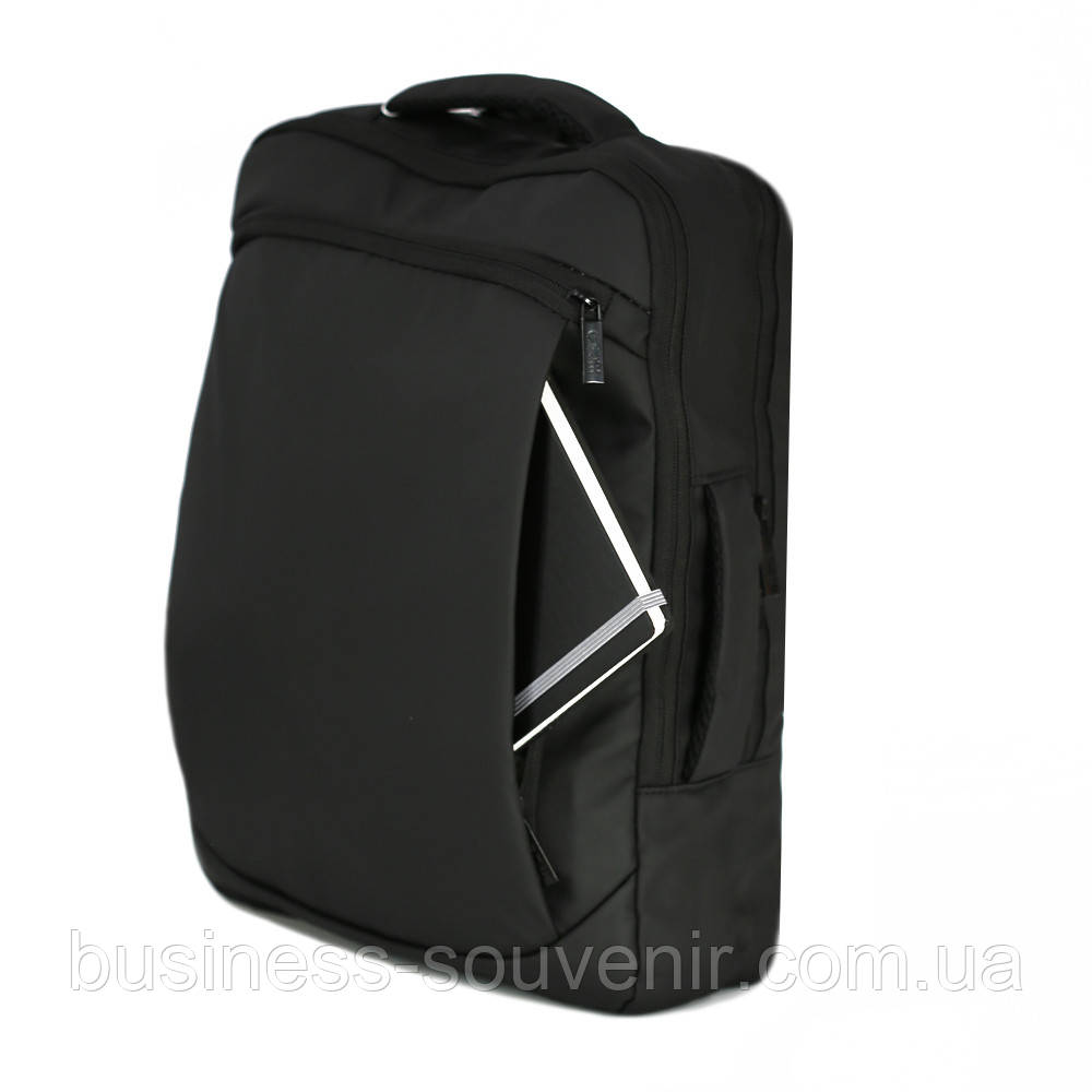 Рюкзак-сумка Nikibo Peak, колір чорний під логотип