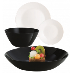 Сервиз LUMINARC LILLIE BLACK&WHITE /19пр. (X1202)